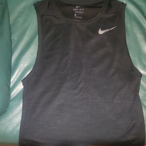 Nike Black Sleeveless Athletic Top